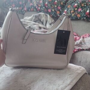 Nine West Cream Shoulder Bag